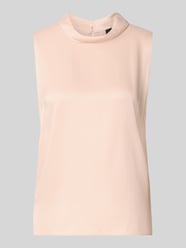 Regular fit blousetop van pure viscose Model 'BAURINA' van BOSS Fuchsia - 5