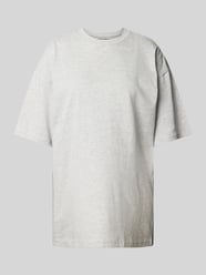 Oversized T-Shirt mit Rundhalsausschnitt von Review Grau - 1