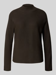 Gebreide pullover van viscosemix met opstaande kraag van comma - 34