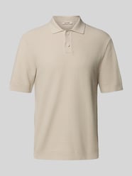 Regular Fit Strickpolo aus reiner Baumwolle Modell 'TONY' von Only & Sons - 45