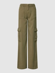 Cargohose aus Lyocell mit aufgesetzten Taschen Modell 'LUANA' von Guess Grün - 14