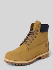 Boots van leer met profielzool van Timberland - 7