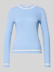Strickpullover mit gerippten Abschlüssen von Christian Berg Woman - 16