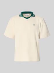 Regular Fit Poloshirt mit Logo-Stitching Modell 'Fancy' von REVIEW - 2