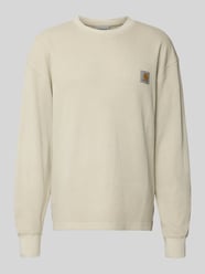 Longsleeve mit Strukturmuster und Rundhalsausschnitt von Carhartt Work In Progress - 12