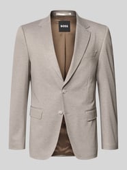 Slim Fit Anzugsakko mit Viskose-Anteil Modell 'H-Huge-J-263' von BOSS Beige - 10
