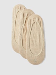 Kousenvoetjes met elastische band van Polo Ralph Lauren Beige - 35