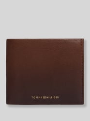 Portemonnaie aus echtem Leder mit Logo-Tape von Tommy Hilfiger - 40