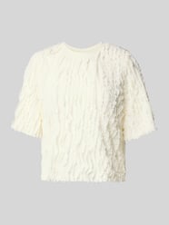 T-Shirt mit Rundhalsausschnitt und 1/2-Arm von Jake*s Collection - 23