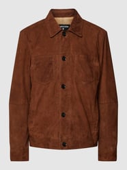 Jacke mit Knopfleiste Modell 'CASTER' von Strellson Braun - 5