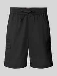 Szorty cargo o kroju regular fit z dodatkiem bawełny od ONLY & SONS - 21