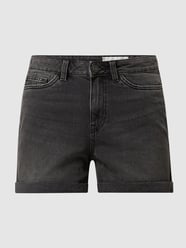 Korte jeans van katoen, model 'Smiley' van Noisy May Grijs / zwart - 15
