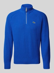 Sweter wełniany ze stójką od Lacoste - 31