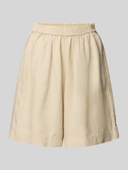 Korte broek van linnen, model 'Torea' van BOSS Orange Beige - 30