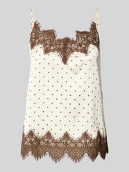 Pyjama-Oberteil mit Spitzenbesatz von Jake*s Casual - 43