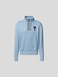 Sweatshirt mit Label-Patch von Ami Paris X Puma Blau / Türkis - 5