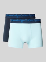 Broek met elastische band met logo in een set van 2 stuks van Knowledge Cotton Apparel - 27