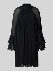 Mini-jurk met opstaande kraag van Christian Berg Woman Selection - 11