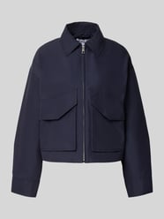 Hemdjacke mit Umlegekragen und Pattentaschen von Jake*s Casual - 23