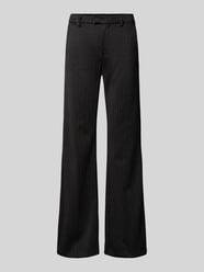 Straight leg stoffen broek met riemlussen, model 'Joanna' van MAC - 20