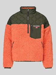 Sweatshirt mit kontrastierendem Steppeinsatz aus Nylon von Polo Ralph Lauren Orange - 14