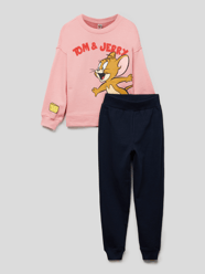 Trainingsanzug mit Motiv-Print von OVS Pink - 44