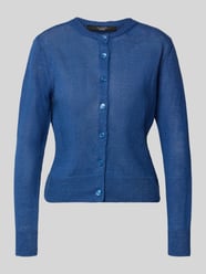 kardigan rozpinany o kroju regular fit z czystego lnu model 'BADIA' od Weekend Max Mara - 19