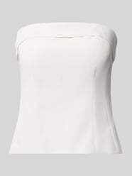 Top typu bandeau z odwijanym brzegiem od Jake*s Cocktail - 6