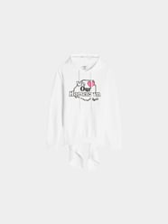 Asymmetrischer Hoodie von VETEMENTS Weiß - 11