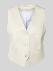 Weste aus Viskose mit V-Ausschnitt von Milano Italy - 37