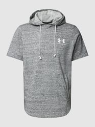 Hoodie im kurzärmeligen Design Modell 'UA RIVAL' von Under Armour Weiß - 21