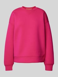 Sweatshirt mit überschnittenen Schultern Modell 'RAYA' von TheJoggConcept Pink - 3