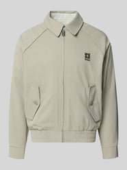 Kurtka blouson o kroju regular fit z detalem z logo, model 'Bartos' od HUGO - 19