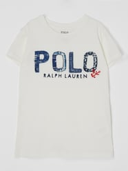 T-shirt z naszywką z logo od Polo Ralph Lauren Teens Biały - 33