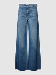 Jeans mit weitem Bein Modell 'ALEK' von Cambio Blau - 44