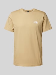 T-Shirt mit Label-Print Modell 'SIMPLE DOME' von The North Face Grün - 38