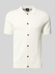 Koszulka z dzianiny z kołnierzykiem polo model 'Tristao' od JOOP! COLLECTION - 3