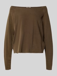 Bluza z dekoltem w łódkę model 'BTOWN' od American Vintage - 43