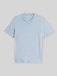 Regular Fit T-Shirt aus reiner Baumwolle mit Logo-Stitching von Tom Tailor - 39