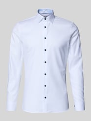 Super Slim Fit Business-Hemd mit Kentkragen von OLYMP No. Six - 47