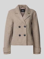 Korte trenchcoat met reverskraag, model 'FREJA LIFE' van Only Beige - 32