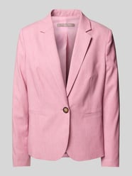 Blazer mit Reverskragen von Christian Berg Woman Selection Pink - 12