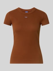 Regular fit t-shirt van katoenmix model 'Easy Tee_B' van HUGO Blue - 36