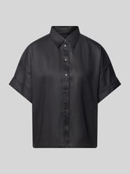 Bluse aus Ramie mit überschnittenen Schultern Model 'Bisenas' von BOSS Orange - 5