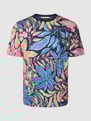 T-Shirt mit Allover-Print von Scotch & Soda Blau - 20