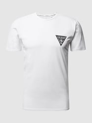 T-Shirt mit reflektierendem Logo-Print von Guess - 5