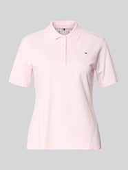 Regular Fit Poloshirts aus Baumwoll-Mix von Tommy Hilfiger Pink - 17