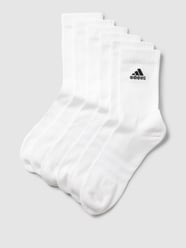 Socken mit Label-Print im 6er-Pack von ADIDAS SPORTSWEAR Weiß - 7