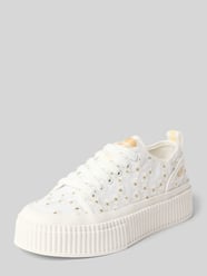 Sneakersy z haftami model 'MADISON LOW BLOOM' od Buffalo - 7