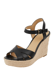 Wedges aus Leder Modell 'Suzette' von MICHAEL Michael Kors Grau / Schwarz - 11